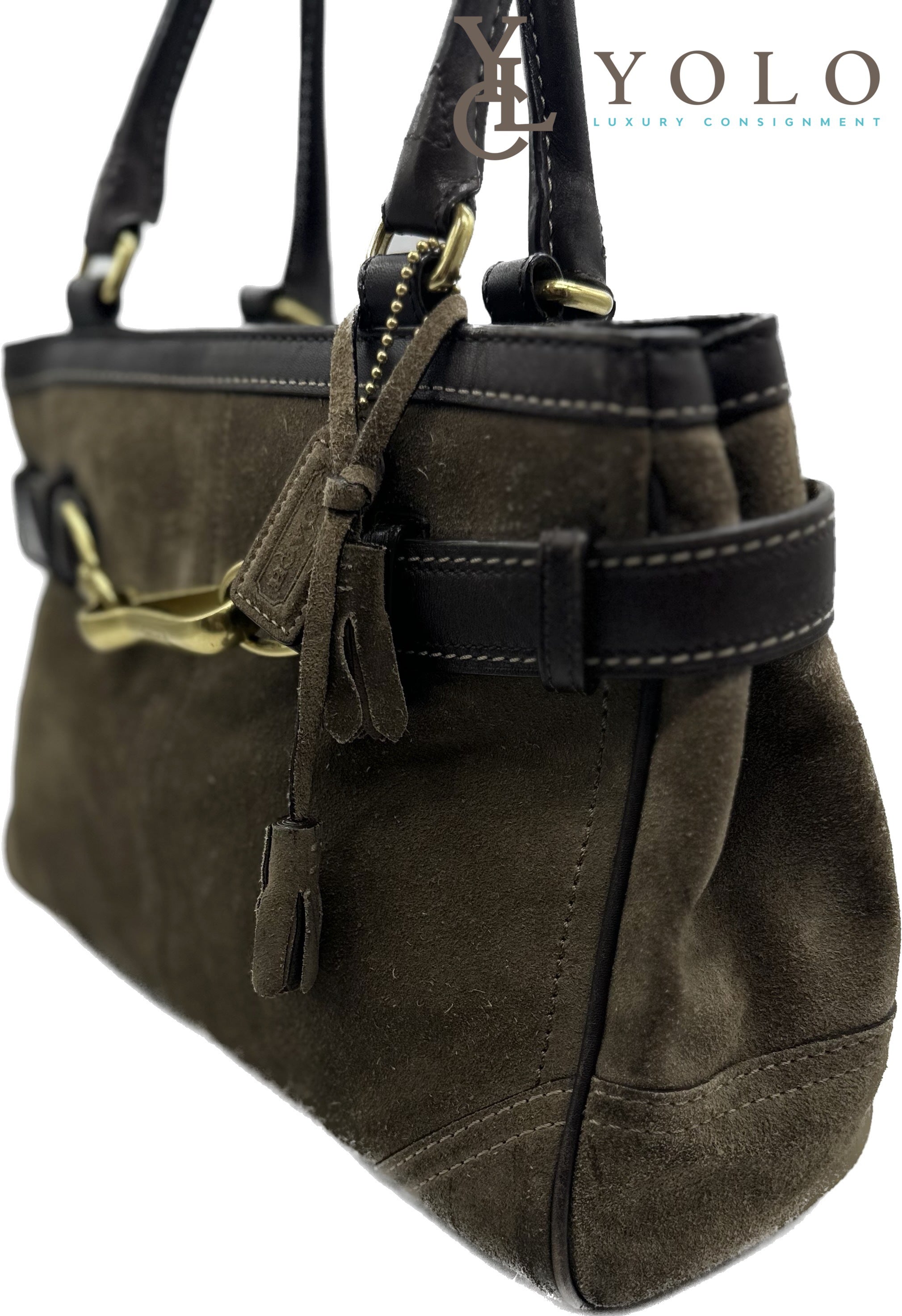 バッグ COACH Hamptons Satchel Tote Bag F15671 COACH Hamptons Satchel Tote Bag F15671