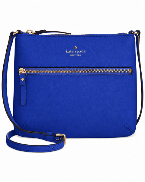Kate Spade Cedar Street Tenley Cobalt Blue Leather Crossbody Bag