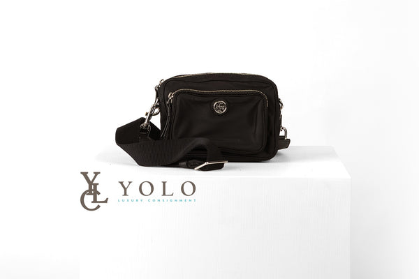 Tory Burch Nylon Mini Camera Crossbody Bag