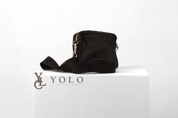 Tory Burch Nylon Mini Camera Crossbody Bag