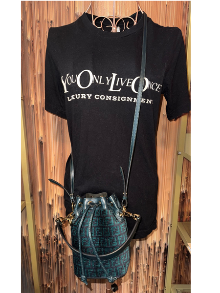 Fendi Limited Edition Leather Mon Tresor Mini Bucket Bag