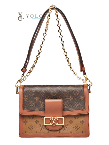 Louis Vuitton Reverse Monogram Dauphine MM Bag
