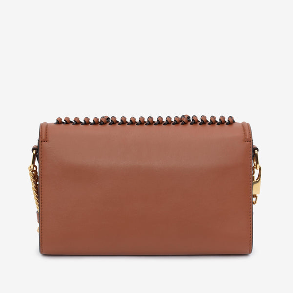 Alexander McQueen The Story Knotted Brown Handbag in Brown, authentic new handbag, image 4