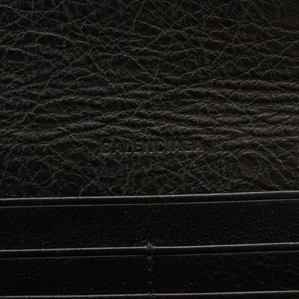 Balenciaga Antracite Grey Arena Leather Long Wallet in Grey, authentic new wallet, image 7