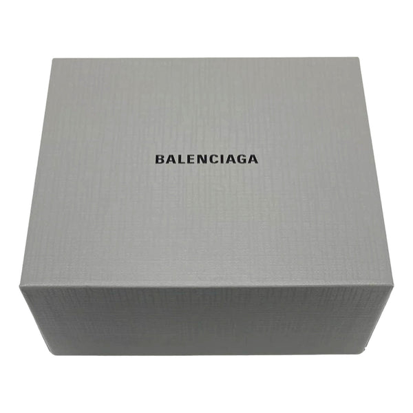 Balenciaga Smooth Calfskin Leather Zip Around Coin Case Wallet Gray Silver Hardware in Gray, authentic new wallet, image 5