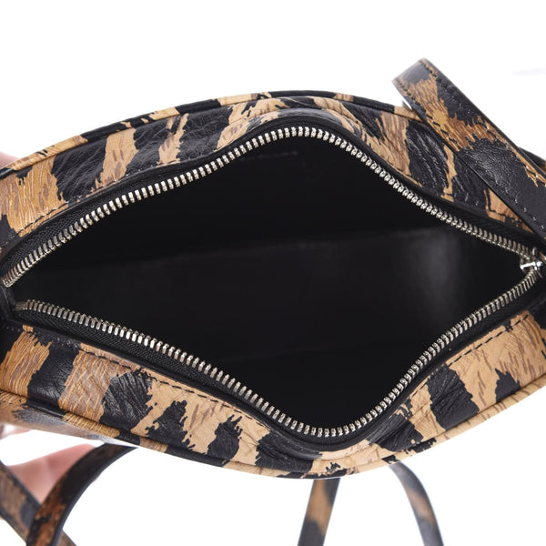 Balenciaga Calfskin Logo Printed Leopard XS Everyday Camera Bag in Leopard Print, authentic new handbag, image 10