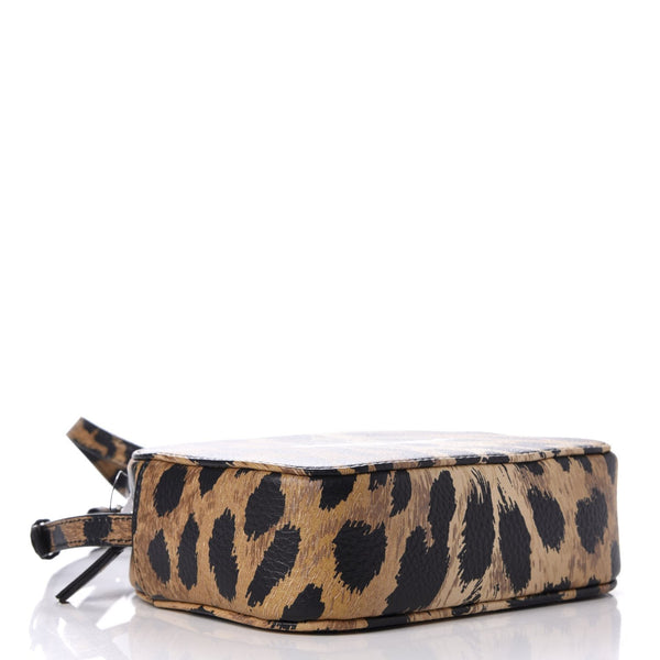 Balenciaga Calfskin Logo Printed Leopard XS Everyday Camera Bag in Leopard Print, authentic new handbag, image 8