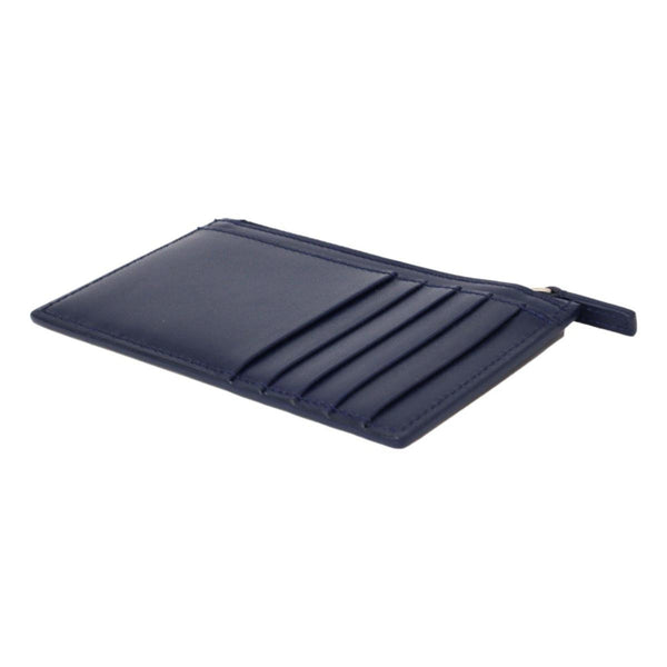 Balenciaga Cash Navy Leather Large Coin Card Holder Wallet in Navy Blue, authentic new wallet, image 7