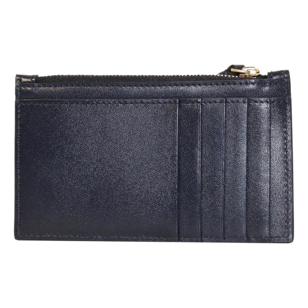 Balenciaga Cash Navy Leather Large Coin Card Holder Wallet in Navy Blue, authentic new wallet, image 2