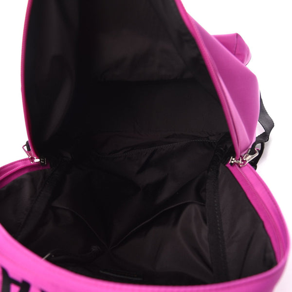 Balenciaga Wheel Sport Backpack Pink Fuchsia Nylon Logo in Fuchsia Pink, authentic new handbag, image 4