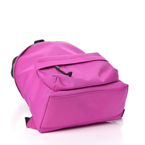Balenciaga Wheel Sport Backpack Pink Fuchsia Nylon Logo in Fuchsia Pink, authentic new handbag, image 3