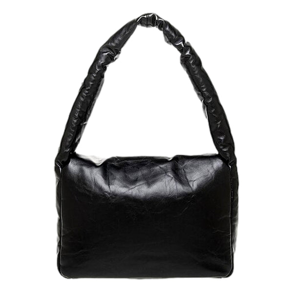 Balenciaga Monaco Soft Nappa Leather Shoulder Bag Black Gold Hardware in Black, authentic new handbag, image 2