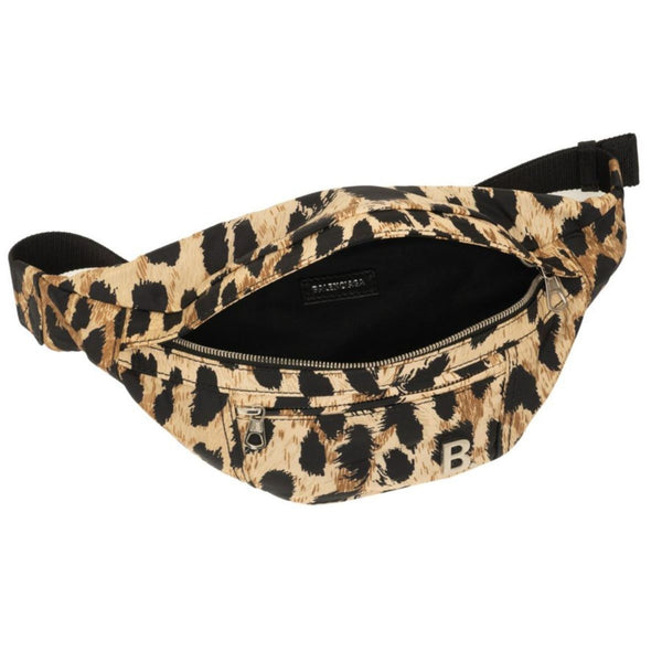 Balenciaga Nylon Leopard Print Belt Bag in Leopard Print, authentic new handbag, image 3