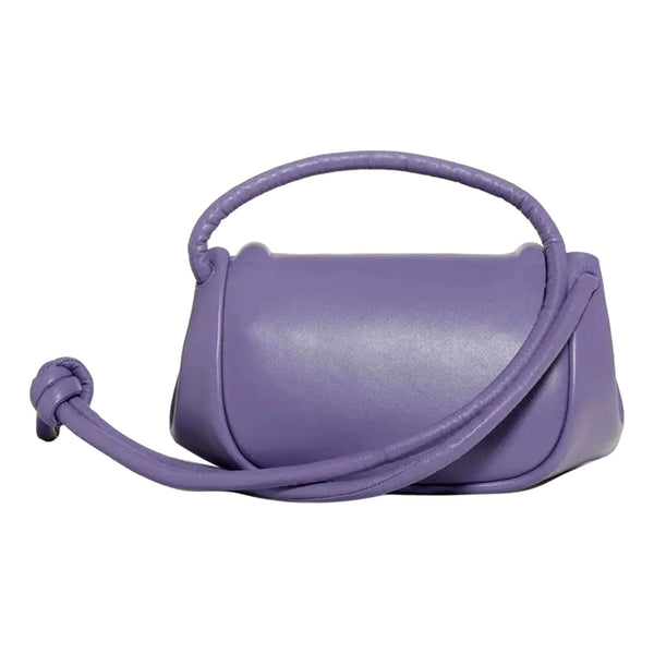 Bottega Veneta Beak Small Lavender Nappa Crossbody Bag in Lavender, authentic new handbag, image 4