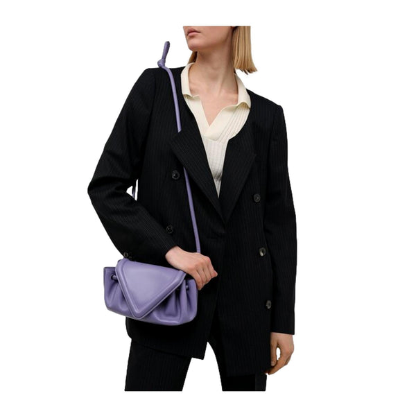 Bottega Veneta Beak Small Lavender Nappa Crossbody Bag in Lavender, authentic new handbag, image 5
