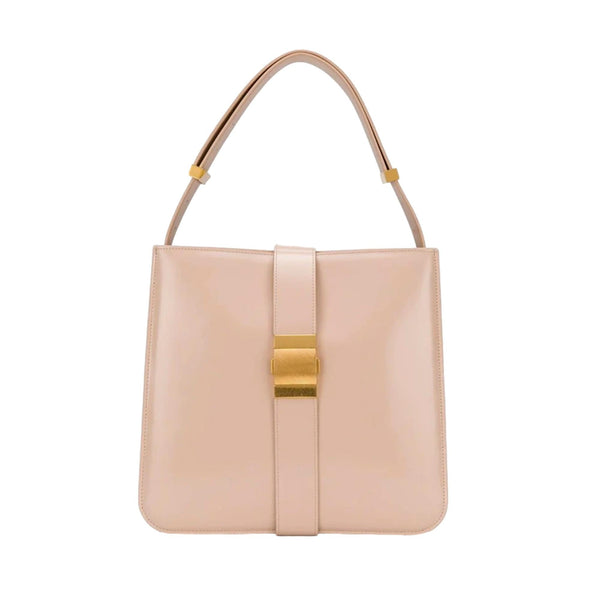 Bottega Veneta Marie Nude Blush Leather Shoulder Bag in Nude Blush, authentic new handbag, image 1
