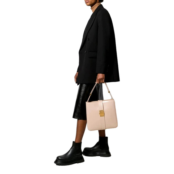 Bottega Veneta Marie Nude Blush Leather Shoulder Bag in Nude Blush, authentic new handbag, image 5