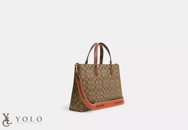 Coach Signature Logan Carryall Tote