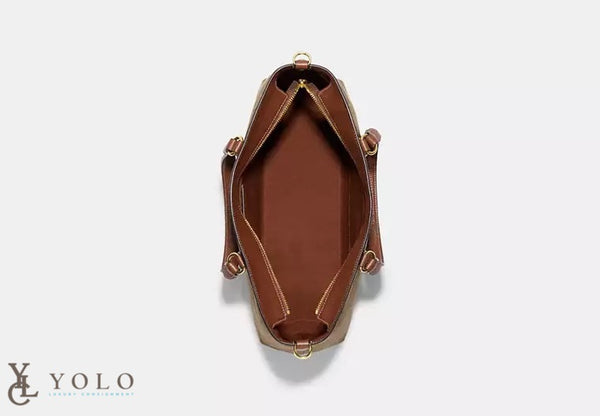 Coach Signature Logan Carryall Tote