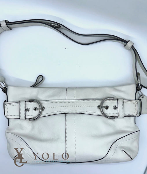 Coach Convertible Midi Shoulder Bag Leather Crossbody Purse — primary product view