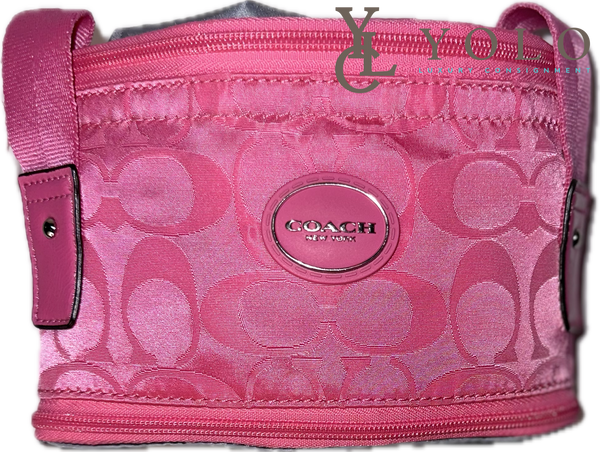 Coach Signature Nylon Colorblock Packable Weekender — alternate product view
