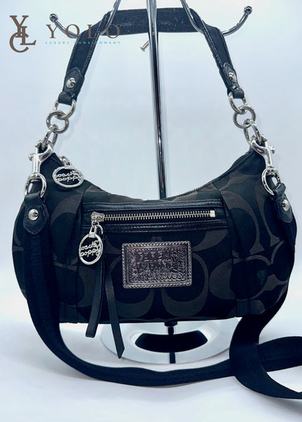 Coach Signature Poppy 2Way Shoulder Bag Preloved Designer Bags — primary product view