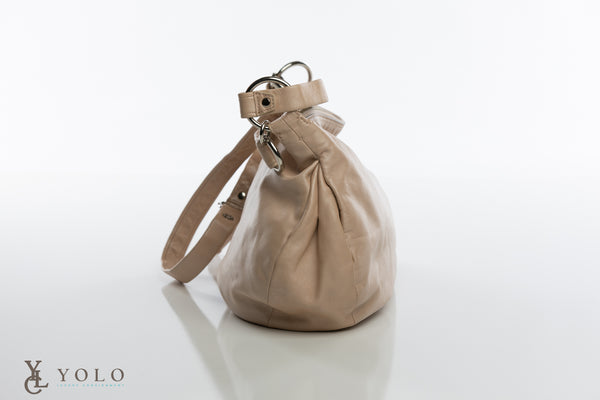Coach Soft 2-Way Leather Hobo Bag Slouchy Shoulder Crossbody — product detail 3