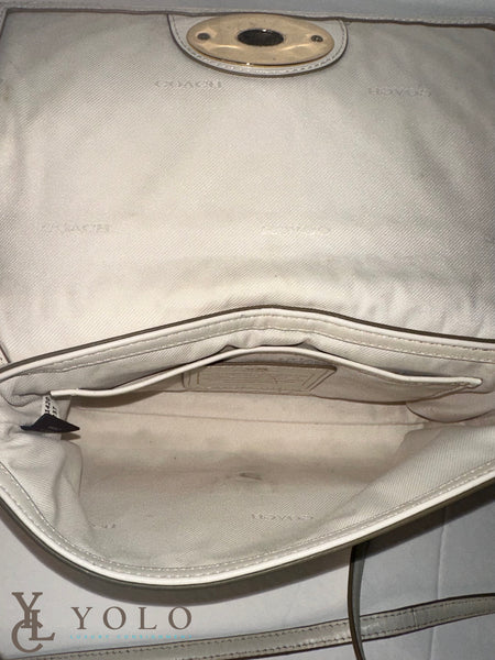 Coach Studded Bleecker Penny Crossbody Bag Leather Turnlock Flap — product detail 3