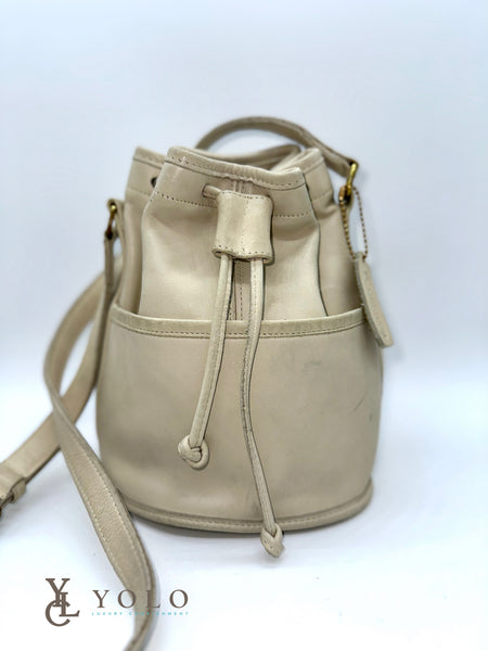 Coach Vintage Mini Thompson Bucket Bag Leather Drawstring Crossbody — primary product view