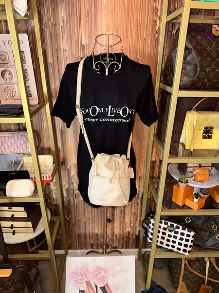 Coach Vintage Mini Thompson Bucket Bag Leather Drawstring Crossbody — alternate product view