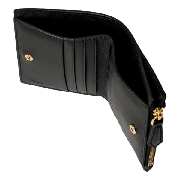 Fendi Baguette Small Wallet in Black Lamb Leather with Embossed FF Logo – product photo 4