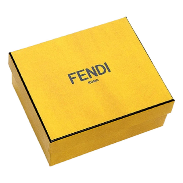 Fendi F Logo Barolo Red Leather Micro Trifold Wallet in Burgundy Barolo Red, authentic new wallet, image 6