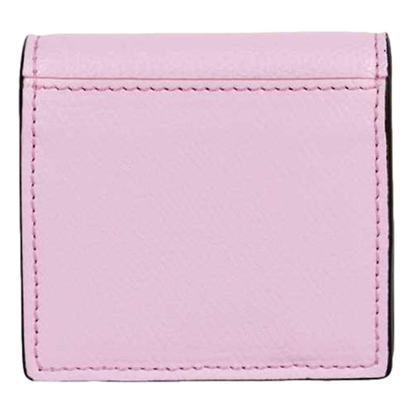 Fendi Calf Leather F Logo Lavanda Pink Leather Snap Coin Purse in Pink, authentic new wallet, image 3