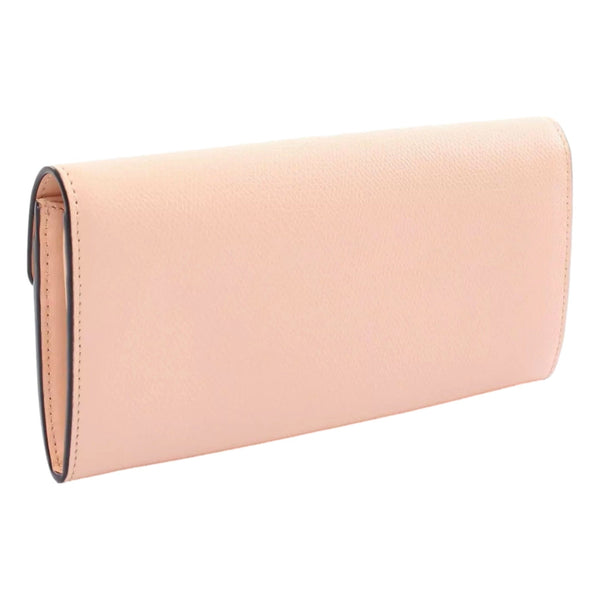 Fendi F Is Fendi Leather Long Envelope Womens Wallet Light Rose Beige Pink – detail view 3