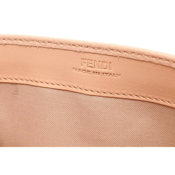Fendi F Is Fendi Leather Long Envelope Womens Wallet Light Rose Beige Pink – detail view 8