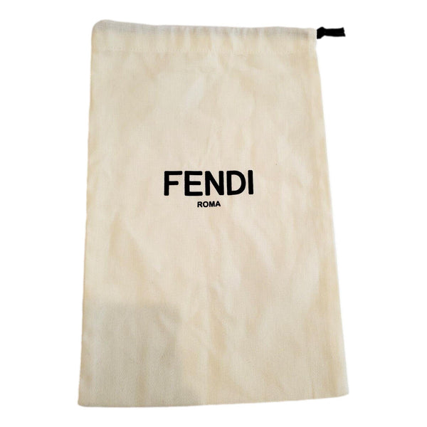 Fendi FF Print Nero and Bianco Knitted Wool Scarf in Black and White, authentic new scarves & shawl, image 4