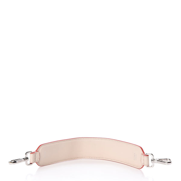 Fendi "FUN" Beige Multicolor Studded Mini Leather Shoulder Strap in Camelia Beige, authentic new handbag, image 4