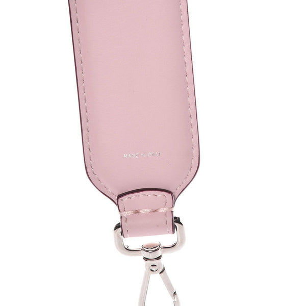 Fendi Mini Strap You Pink Peonia Multicolor "LOVE" Studded Leather in Pink Peonia, authentic new handbag, image 10