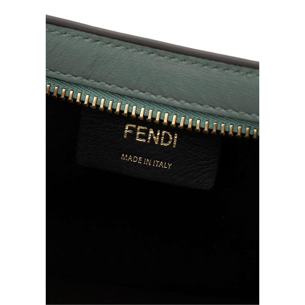 Fendi O'Lock Swing Tiffany Blue Calf Leather Small Hobo Shoulder Bag in Tiffany Blue, authentic new handbag, image 6