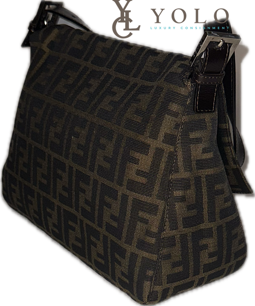 Fendi Zucca Mama Baguette Shoulder Bag — product detail 12