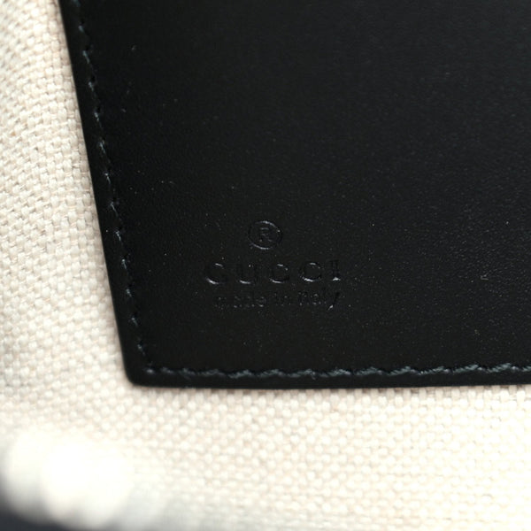 Gucci Black GG Supreme Monogram Tiger Print Clutch Bag in Black, authentic new handbag, image 5