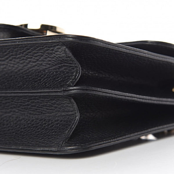 Gucci Icon GG Black Leather Small Crossbody Bag in Black, authentic new handbag, image 11