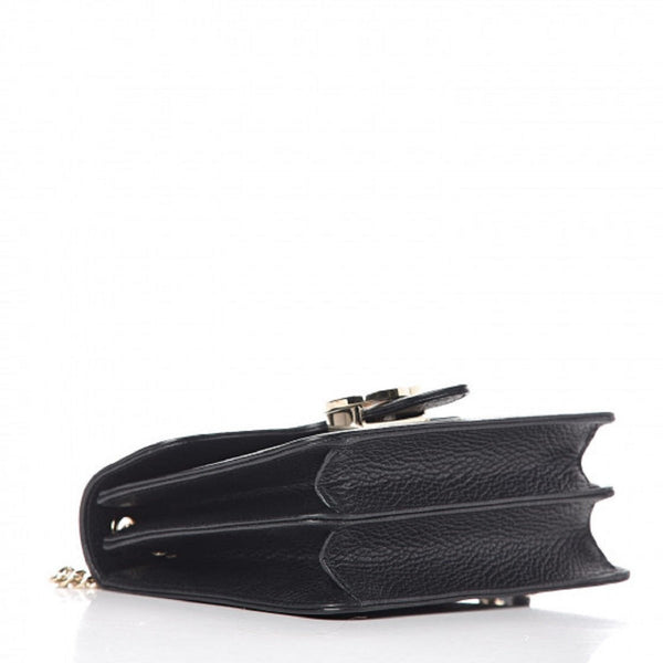 Gucci Icon GG Black Leather Small Crossbody Bag in Black, authentic new handbag, image 7