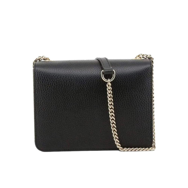 Gucci Icon GG Black Leather Small Crossbody Bag in Black, authentic new handbag, image 6