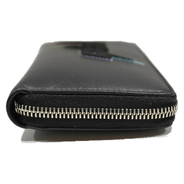 Gucci Black Leather Rainbow Blade Lightning Logo Long Wallet in Black, authentic new wallet, image 7