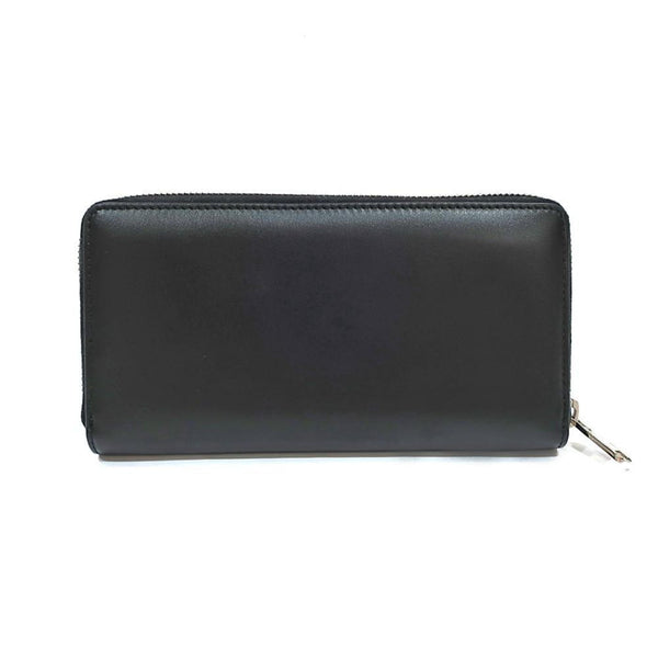 Gucci Black Leather Rainbow Blade Lightning Logo Long Wallet in Black, authentic new wallet, image 2