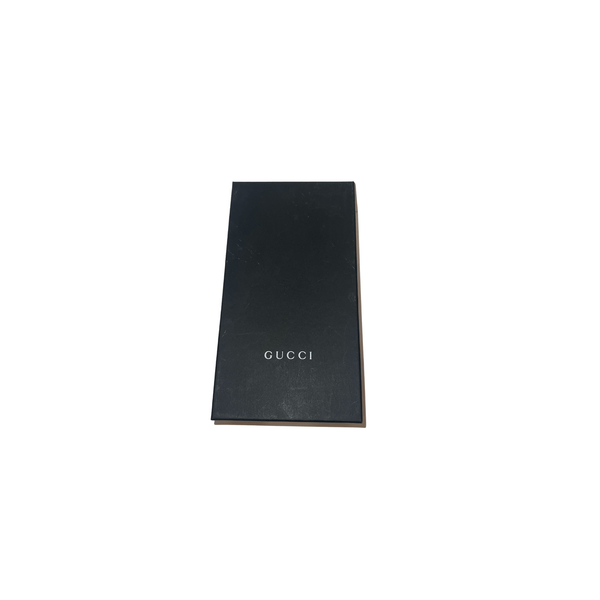 Gucci Black Leather Rainbow Blade Lightning Logo Long Wallet in Black, authentic new wallet, image 13