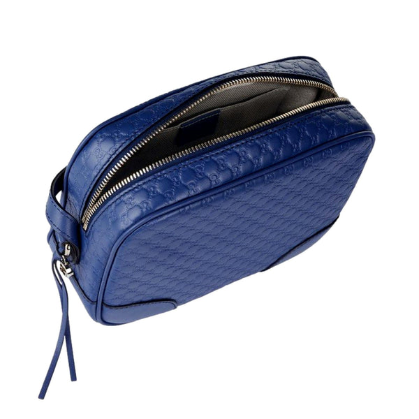 Gucci Bree Microguccissima Leather Crossbody Bag Caspian Blue in Caspian Blue, authentic new handbag, image 4