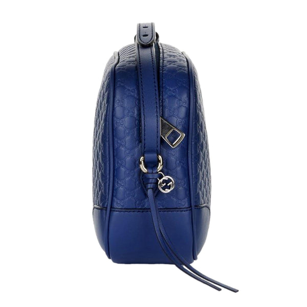 Gucci Bree Microguccissima Leather Crossbody Bag Caspian Blue in Caspian Blue, authentic new handbag, image 3