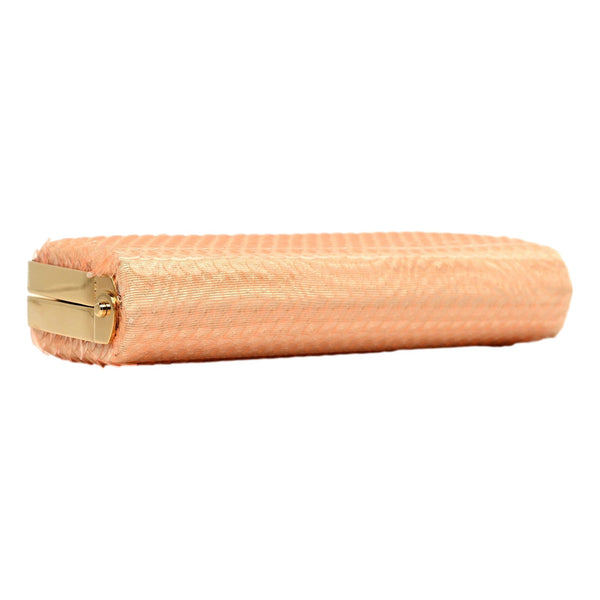 Gucci Broadway Small Sequin Moire Clutch Crossbody Peach Light Pink in Peach Light Pink, authentic new handbag, image 4
